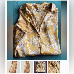 Free People silk pajamas. Brand new with tags still on!! Originally $98 + tax